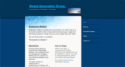 Desktop Screenshot of globalgengroup.com